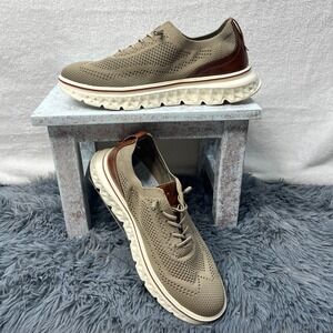 Men's Knit Lace Up Casual Sneakers Comfort Walking Shoes Size‎ 46